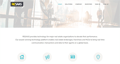 Desktop Screenshot of corporate.resaas.com
